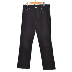 クロムハーツ CHROME HEARTS フレアニー ボタンフライ デニムパンツ 31R 黒 ブラック 255006 ☆AA★のサムネイル