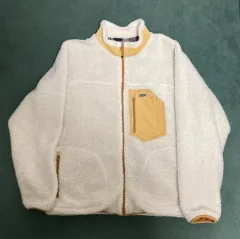 XL ゴールデンベア 白 フリース ブルゾン