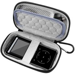 SOULCKER/GGMartinsen/Grtdhx/iPod Nano/Sandisk 음악 플레이어/Sony NW-A45/B Walkman 및 기타 Bluetooth 지원 음악 플레이어용 MP3 및 MP4 플레이어 케이스. 이 [블랙]