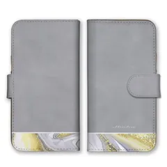 iPhone14Pro ケース 手帳型 アイフォン14 プロ スマホケース 携帯ケース 韓国 大理石 マーブル柄 大人可愛い 大人女子 流行り くすみカラー パープル グレージュ カラー05