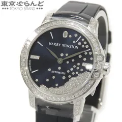 101815915 ハリーウィンストン ミッドナイトダイヤモンド ドロップ MUDAHM29WW002 K18WG 金無垢 腕時計 レディース 自動巻 未使用のサムネイル