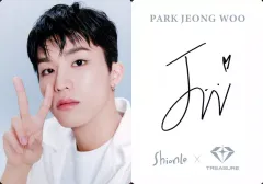 【中古】コレクションカード(男性) [通常カード]：TREASURE/パク・ジョンウ(PARK JEONG WOO)/「ShionLe x TREASURE」OFFICIAL SHOP IN TOKYO 購入特典フォトカード