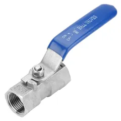 【新着商品】ボールバルブ SUS304 ステンレス製 エアーラインコック 1000PSI ボールコック (3/8 Hilitand BSP)