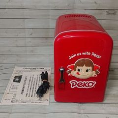 【希少】ペコちゃん真っ赤なミニ冷蔵庫【used】