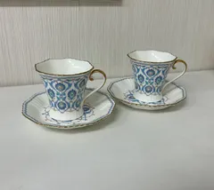 ナルミ　ボーンチャイナ　ターキッシュコーヒー　1987年　カップル　2客セット