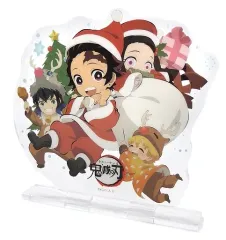 【中古】アクリルスタンド・アクリルパネル 集合(SD) アクリルスタンド 「鬼滅の刃×ufotable cafe クリスマスイベント」