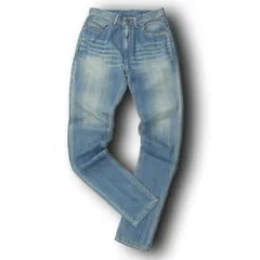 【新品】 BLACKBARRETT by NEIL BARRETT ／ ブラックバレット バイ ニールバレット　デニムパンツ 日本製 ユーズド加工 デニム ジーンズ ジーパン パンツのサムネイル