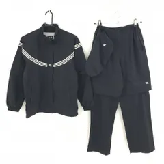 アディダス レインウェア(2WAYジャケット×パンツ) 黒×白 袖着脱可 3ライン 収納袋  レディース S/P ゴルフウェア adidas
