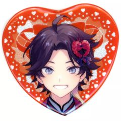 あんさんぶるスターズ あんスタ 朱桜司 ホワイトデー 缶バッジ ハート