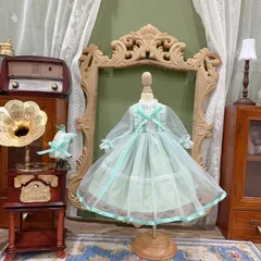 幼SD  お洋服セット  ネイビーブルー ドレスアップアクセサリーズ ｜ 第十四章「青い鳥」 ｜ 夢夜への