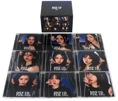 【中古】アニメCDセット NiziU / RISE UP[FC会員限定WithU盤] 全9巻セット(全巻同時購入特典BOX付き) ～TVアニメ「神之塔-Tower of God- 王子の帰還」OPテーマ