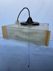 ナショナル　レトロポップ 照明器具 4連天井照明　G型蛍光灯 レトロポップ ナショナル 天井照明 蛍光灯 - メルカリ