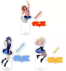 【中古】アクリルスタンド・アクリルパネル 全3種セット スタンド付きビッグアクリルフィギュアvol.2 「学園アイドルマスター HOP!STEP!JUMP!SPRING! キャンペーン in ナムコ」
