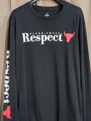 UNDER ARMOUR PROJECT ROCK プロジェクトロック RESPECT ロンT L