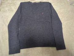 【美品】ラルフローレン　プルオーバー　セーター　グレー　Ｍサイズ