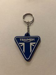 TRIUMPH トライアンフ ラバーキーホルダー④　　ブルー