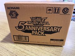 遊戯王ラッシュデュエル 5th ANNIVERSARY PACK 未開封 カートン - メルカリ