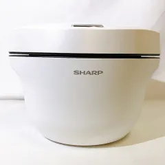 SHARP - [中古]  SHARP 水なし自動調理鍋 HEALSiO ヘルシオ ホットクック 2.4Lタイプ ホワイト系 KN-HW24G-W kn-hw24g-w ホワイト  [良い(B)] Amazon | シャープ 水なし自動調理鍋 ヘルシオ ホットクック KN