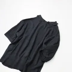 ロワズィール アデュートリステス LOISIR ADIEU TRISTESSE 前後着 リネン ニットプルオーバートップス /麻 黒 ヘンリー【2400013466165】のサムネイル
