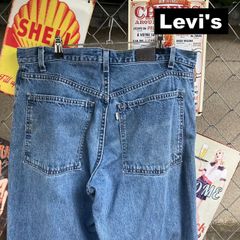 Levi's リーバイス SilverTab シルバータブ USA製 デニム バギー フィット W34 L36 ジーンズ 10681