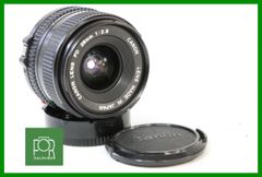 【動作保証・点検済】良品■CANON  NEW  FD 28mm F2.8■前後キャップ付き■EE373