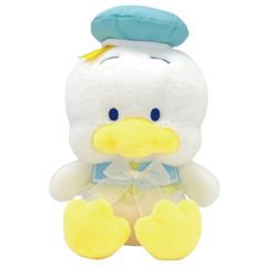 新品 サンリオキャラクターズ シャーベットマリン あひるのペックル S ぬいぐるみ 全長約24cm 212498-25 [佐川急便]