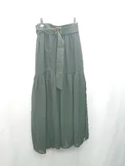 ◇ ⊂ ◎ RESEXXY リゼクシー ロング丈 フレア スカート サイズF ブラック レディース E  【1411280048443】