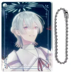 【中古】キーホルダー 弦月藤士郎 アクリルブロックキーホルダー 「バーチャルYouTuber にじさんじ ノスタルジアコレクション」 にじさんじオフィシャルストア 4周年記念