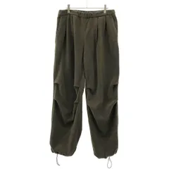 International Gallery BEAMS インターナショナルギャラリー ビームス フリースワイドパンツ  オリーブ L