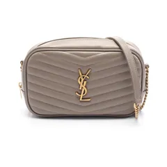 サンローラン SAINT LAURENT ショルダーバッグ LOU ルー ミニバッグ 748849DV7072826 ベージュ系 レザー ショルダーバッグ レディース 新品