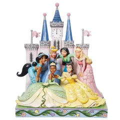 フィギュア ディズニー プリンセス ビューティフル アンド ブレイブ 25.3cm enesco Disney Traditions レジン製