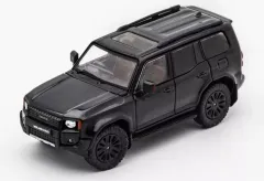 【新品】ミニカー 1/64 トヨタ ランドクルーザー プラド 250 - (RHD) - (ブラック) [KS075-420]