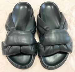 キャバン CABaN パトリシアウルキオラ ノットサンダル 靴　サンダル　黒　ブラック　24㎝