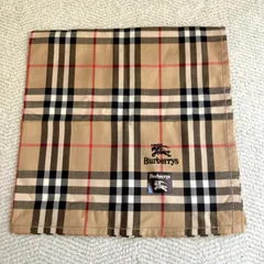 BURBERRS バーバリー ヴィンテージ ノバチェック ハンカチ 新品　大判　ブランドハンカチ　メンズ　レディース