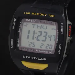 稼働 カシオ 電波ソーラー STW-1000 デジタル文字盤 スクエア メンズ腕時計 2000000 NSK OMI