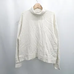 ◇ ⊇ URBAN RESEARCH タートルネック Azuma Urake 長袖 プルオーバー トレーナー サイズL オフホワイト系 メンズ E  【1506110005731】のサムネイル