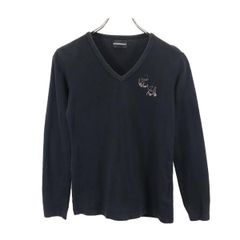Shoo様専用☆エンポリオアルマーニ☆EAスワロフスキーロゴVネックロンT