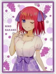 【中古】アクリルスタンド・アクリルパネル 中野二乃 アクリルプレート 「五等分の花嫁∬」 きゃにめ限定