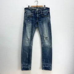 deeta ペイント ダメージ加工 デニム maid in japan 日本製 DeeTA ディーディーエー デニムジーンズ ダメージ加工