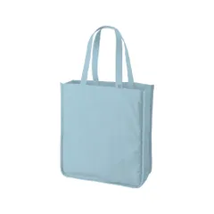 ☆ 038スモークブルー ☆ キャンバスホリデースクエアトート仕切りポケットver.2 推し活 トートバッグ うちわが入る 推し活トートバッグ 推し活トートバック トート バッグ うちわ 収納 大うちわ キャンバス A4 B4 通学 通勤 無地 シンプル