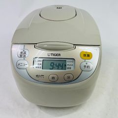 【動作確認済】【中古】タイガー マイコン炊飯ジャー　5.5合炊き　ベージュTIGER 炊きたて JBH-G100C