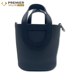 エルメス インザループ PM ノワール トリヨンクレマンス シルバー金具 B刻印