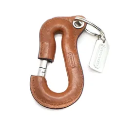 COACH コーチ カラビナ キーリング ブラウンのサムネイル