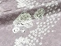 【送料無料】小紋★正絹★辻が花　ki22639【美品】 辻が花 小紋の通販