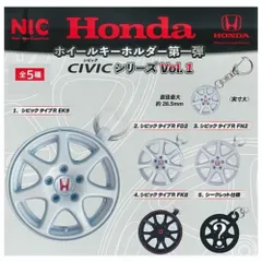 EK9純正ホイール1本&デスビキャップ等セット ホンダ 純正 ホイール センター キャップ ホイールキャップ