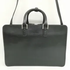コールハーン COLE HAAN 2way ブリーフケース ビジネスバッグ ショルダーバッグ レザー ブラックのサムネイル