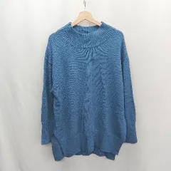 ◇ ⊇ GLOBAL WORK グローバルワーク 長袖 セーター サイズL ブルー系 メンズ E  【1503050025911】