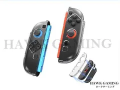 Joy-Con 2 カバー マグネット スイッチ2 ジョイコン 2 ケース 2025 PC 磁性取り付け 持ちやすい ぴったりフィット 取付簡単 保護ケース 耐衝撃 クリア