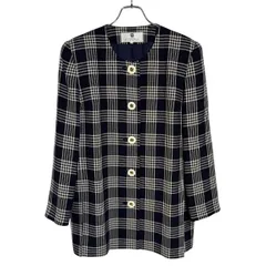 ヴィンテージ◇GIVENCHY ジバンシィ グレンチェック柄 シルク ヴィンテージ◇GIVENCHY ジバンシィ グレンチェック柄 シルク