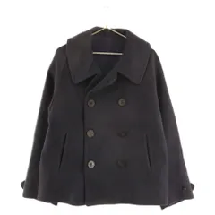VISVIM (ヴィスヴィム) 22SS POLLACK P.COAT メルトンウール Pコート ネイビー 0122105013008のサムネイル